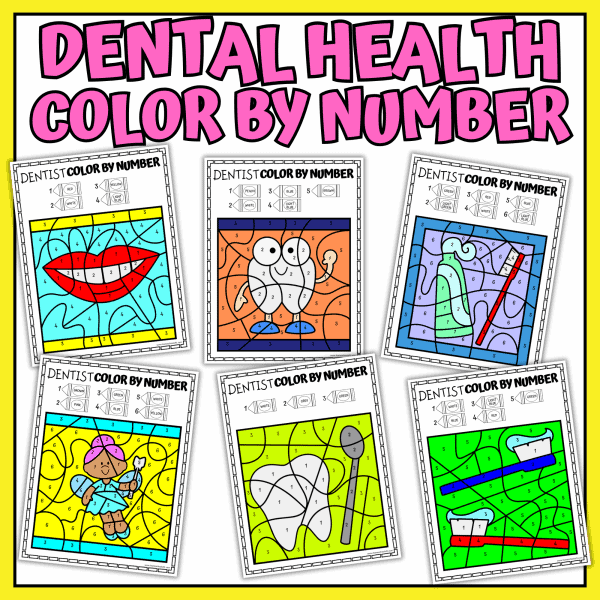 Dentist Color By Number