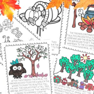 Thanksgiving Coloring Pages