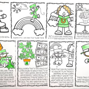 St Patrick's Day coloring pages