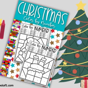 Christmas Color By Number