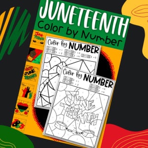 Juneteenth Color By Number