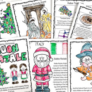 Christmas in Italy Worksheets
