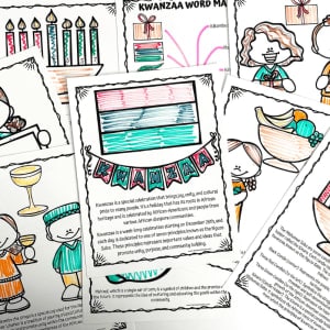 Kwanzaa Worksheets